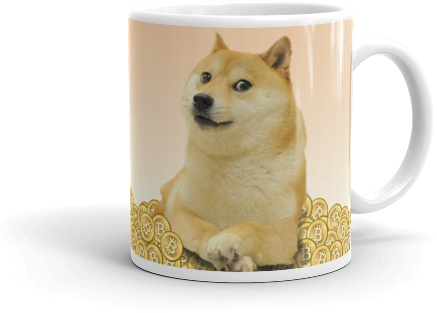 A Coffee Mug With A Dog On It
