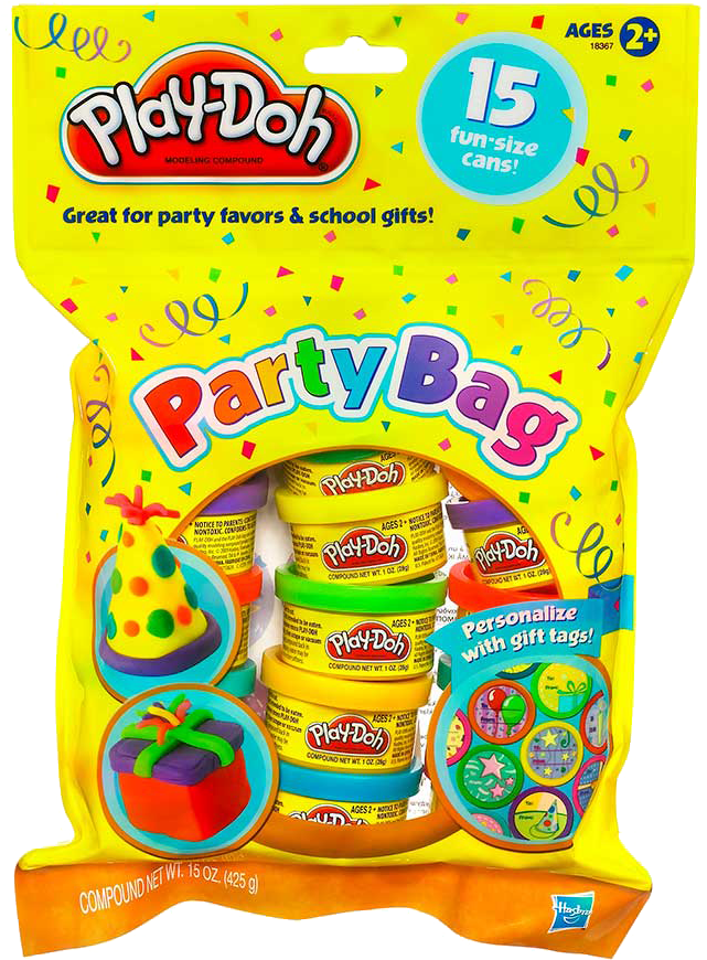 A Yellow Bag Of Play Doh