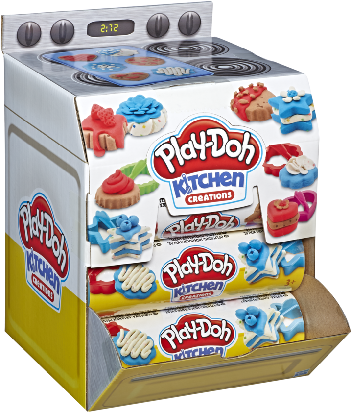 A Box Of Play-doh Kitchen Items