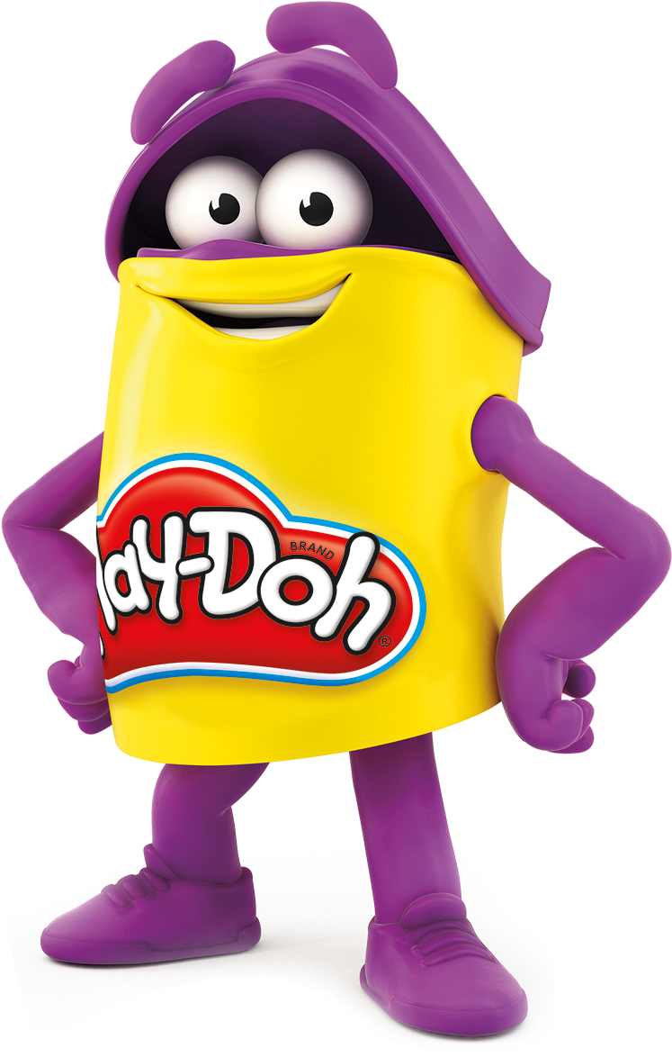A Cartoon Character Wearing A Yellow And Purple Garment