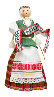 A Doll In A Garment