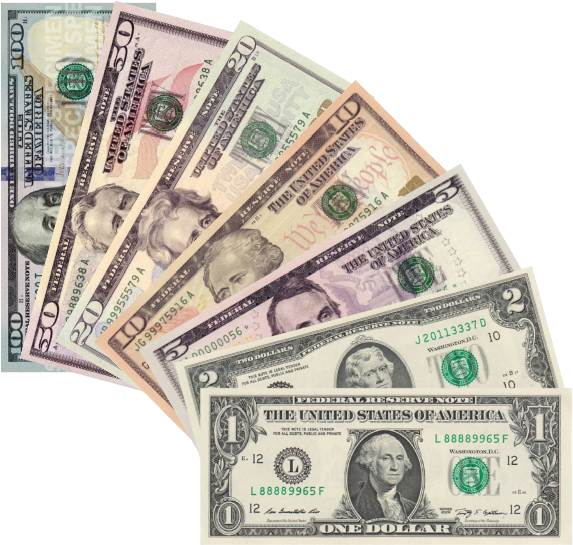 Dollar Bill Png 1142 X 1086