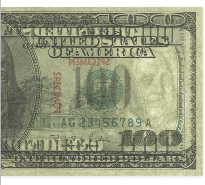 Dollar Bill Png 673 X 606