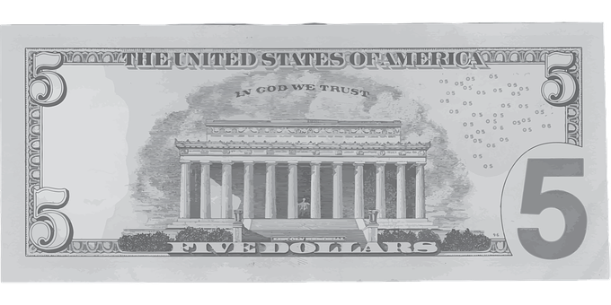 A Close-up Of A Paper Money