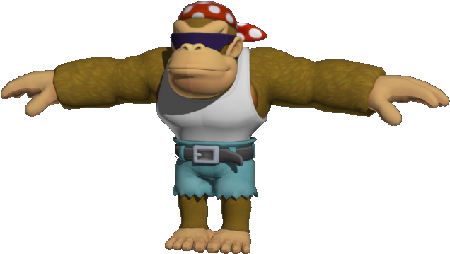 Donkey Kong Country - Tropical Freeze Funky Kong, Hd Png Download