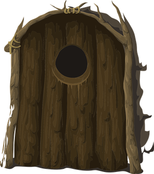 Tree-inspired Door