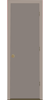 Tall And Thin Door