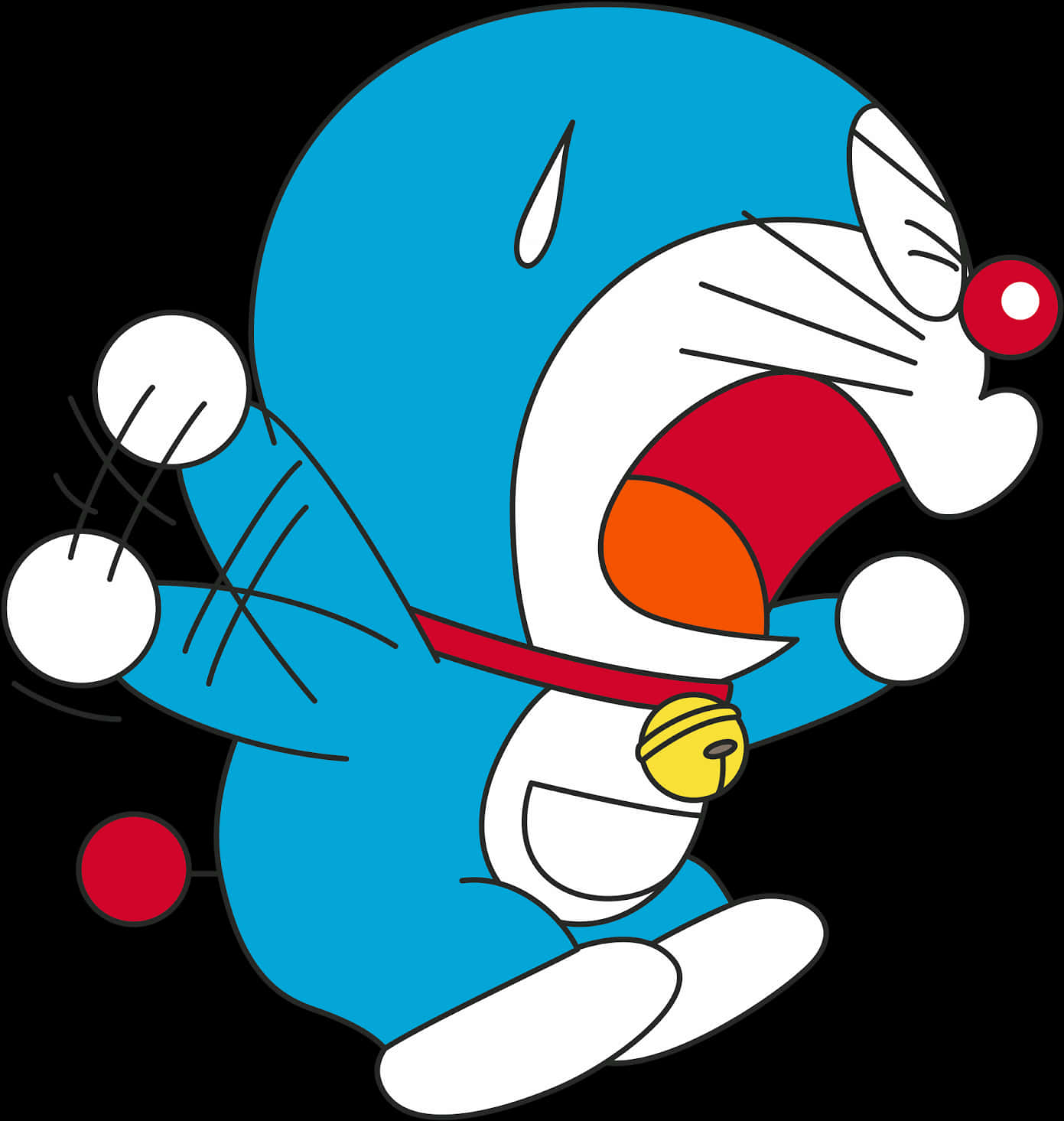 Angry Doraemon