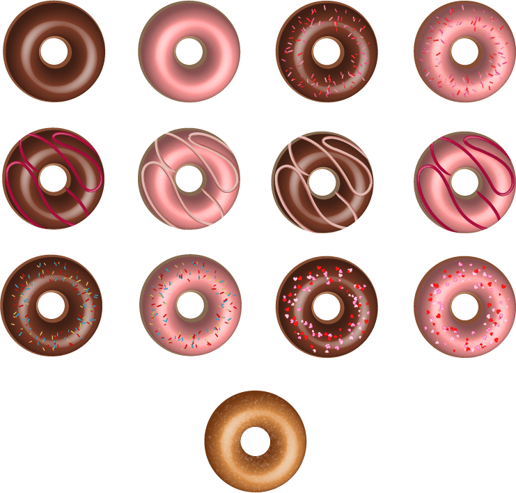 Doughnut Png 741 X 708