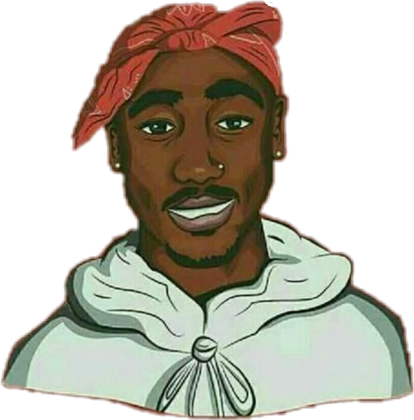 A Man With A Red Bandana On His Head