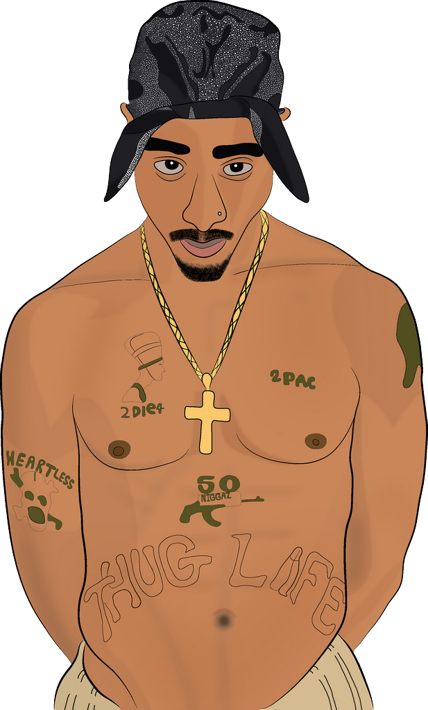 A Man With Tattoos On His Chest