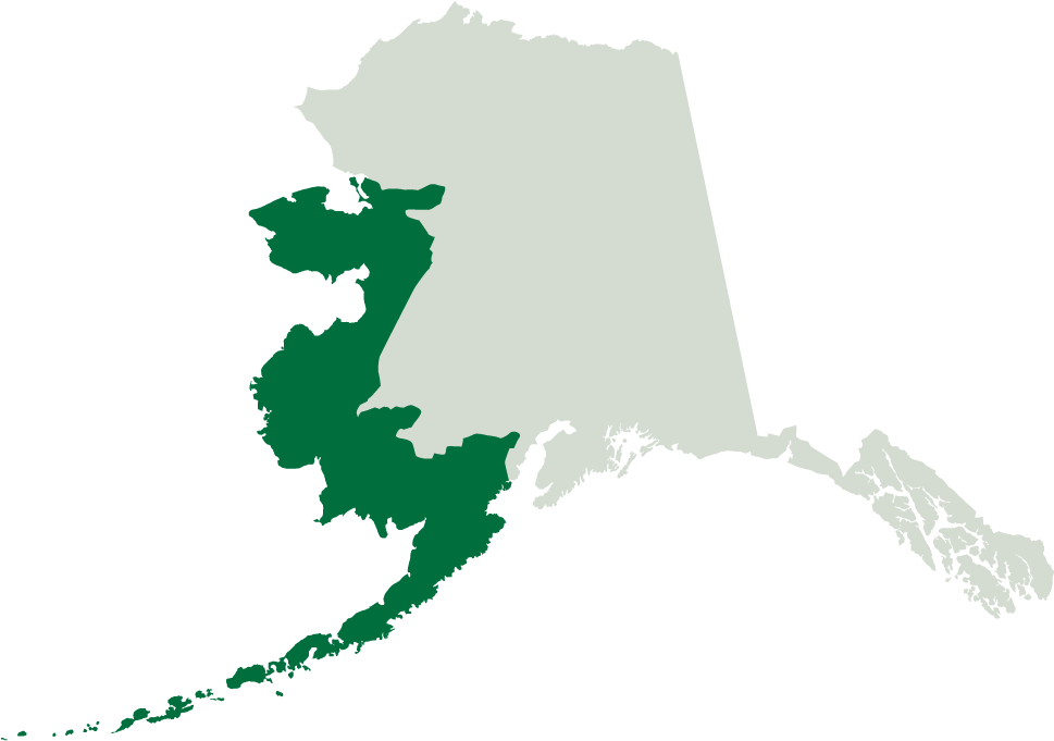 A Map Of The State Of Alaska