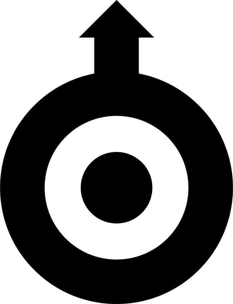A Black And White Symbol