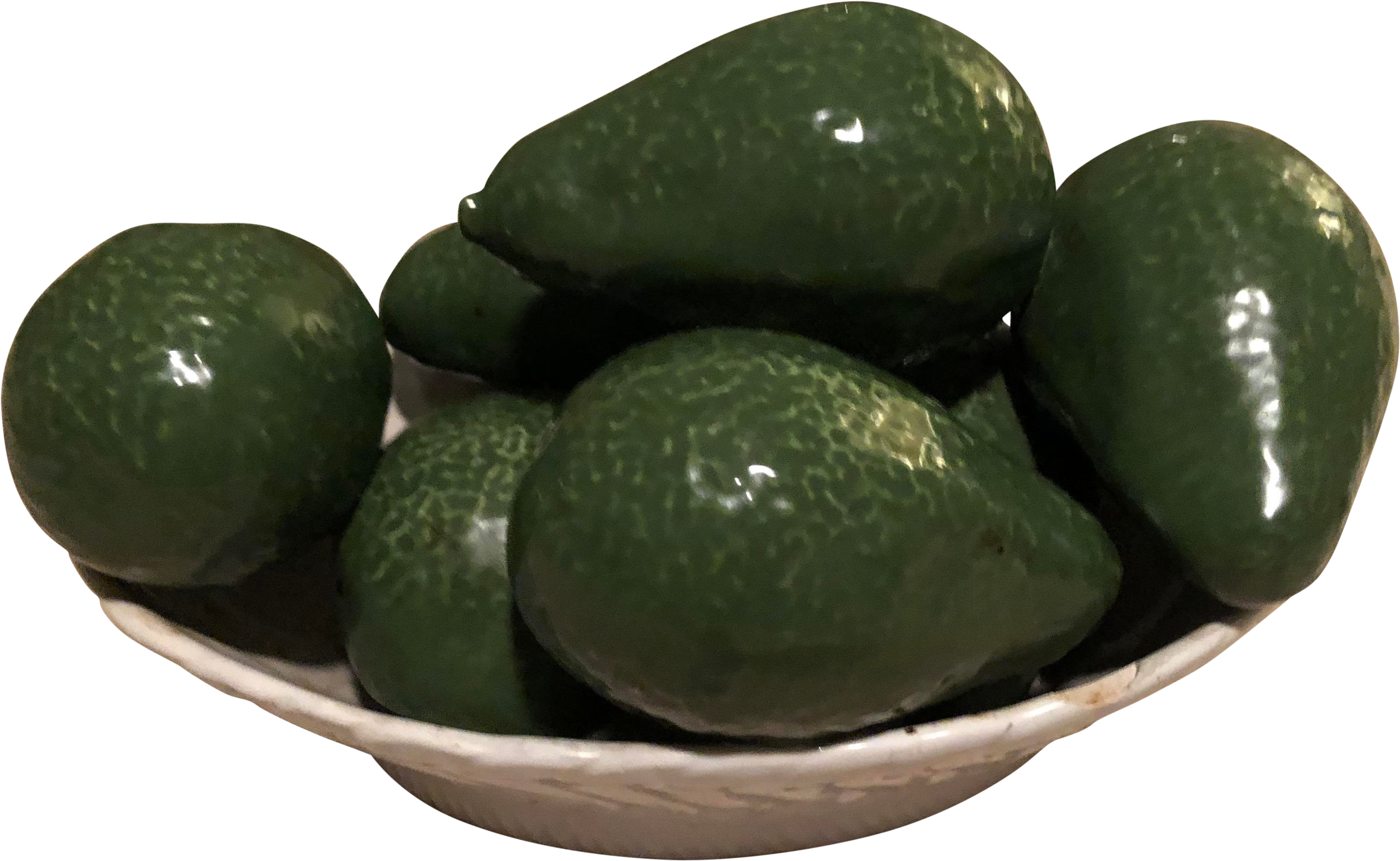 A Bowl Of Avocados