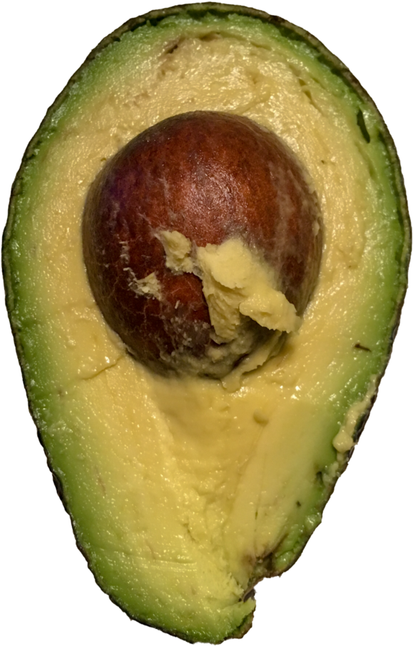 A Close Up Of An Avocado