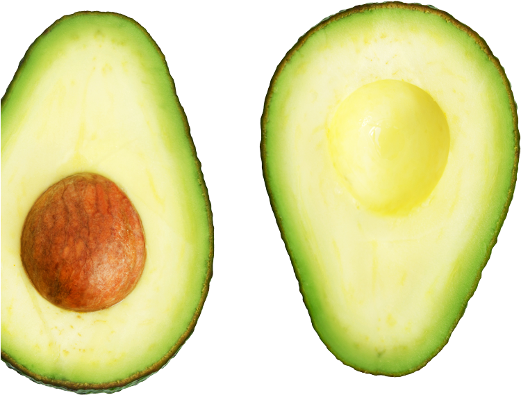 A Close Up Of An Avocado