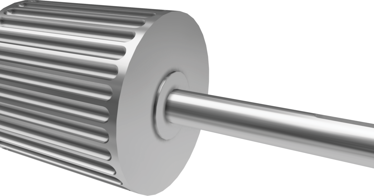 A Close-up Of A Metal Cylinder