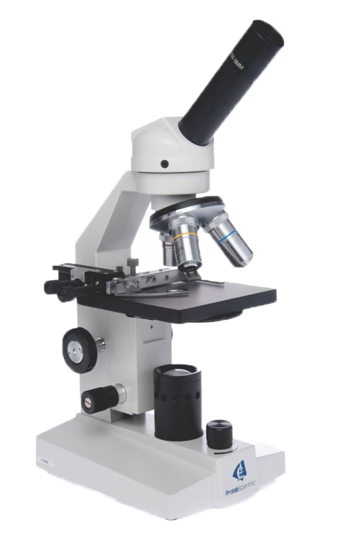 A White And Black Microscope