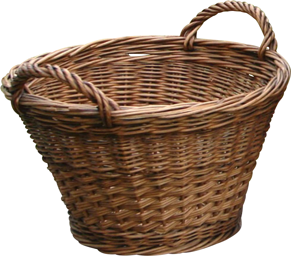 A Close Up Of A Basket