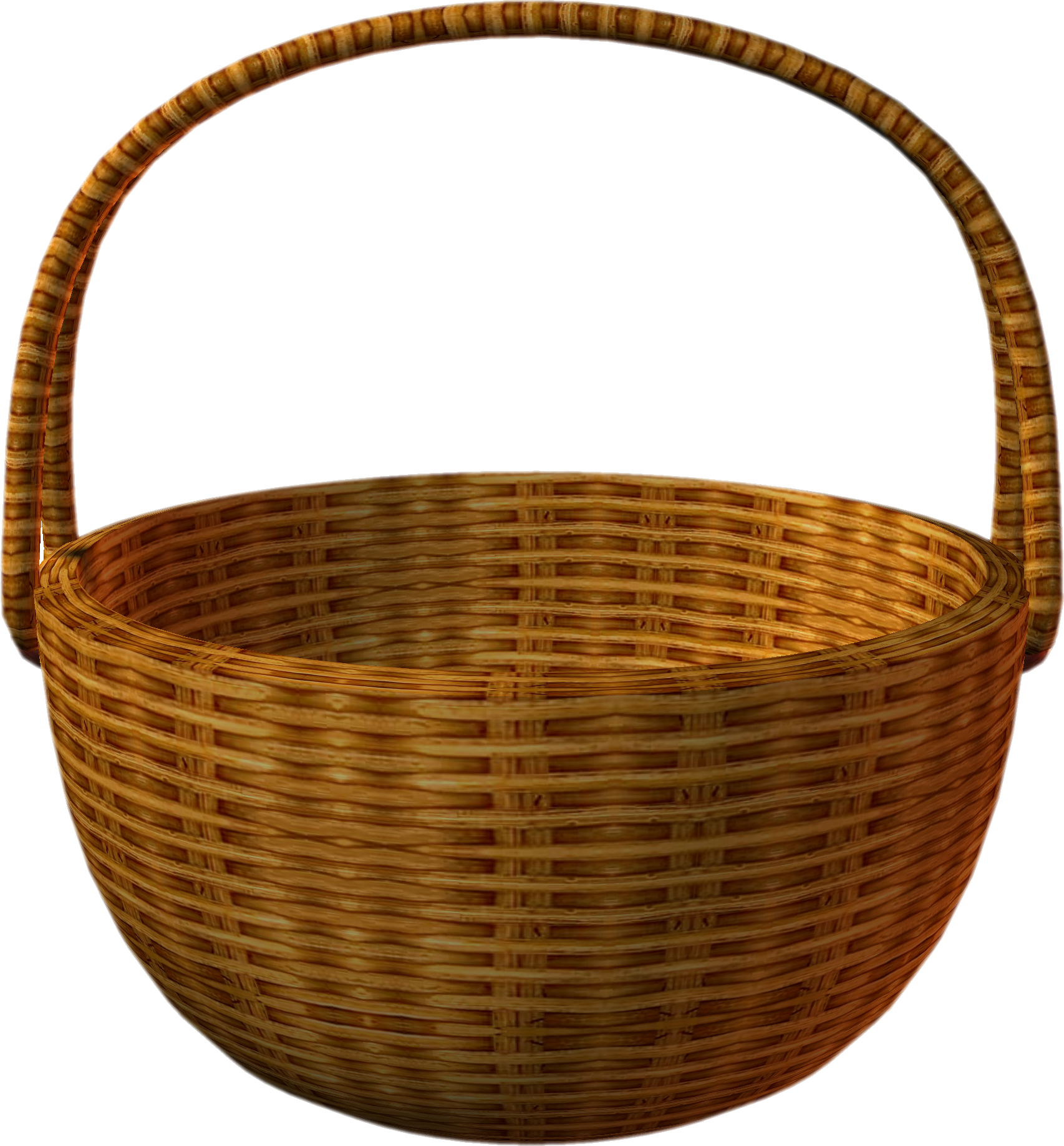 A Basket With A Handle