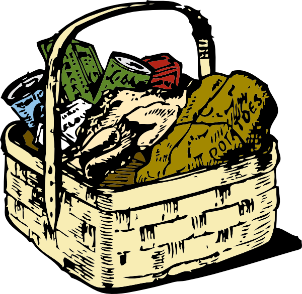A Basket Full Of Food