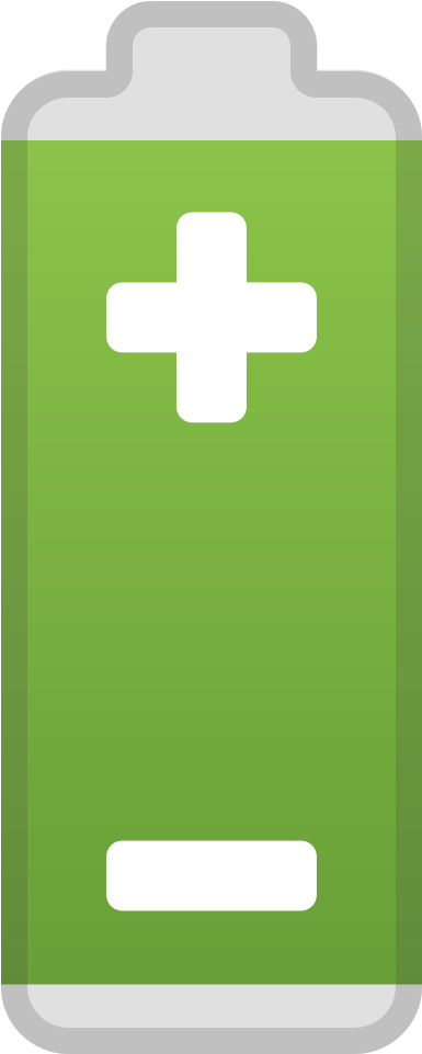 A Green Box With A White Cross