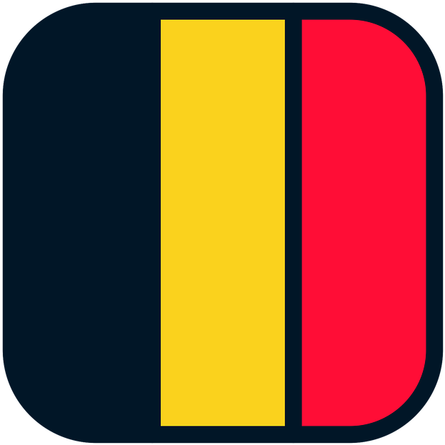 A Red Yellow And Blue Flag
