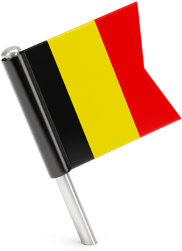 A Flag With A Red Yellow And Black Flag