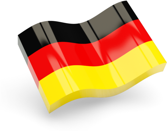 A Black Red And Yellow Flag