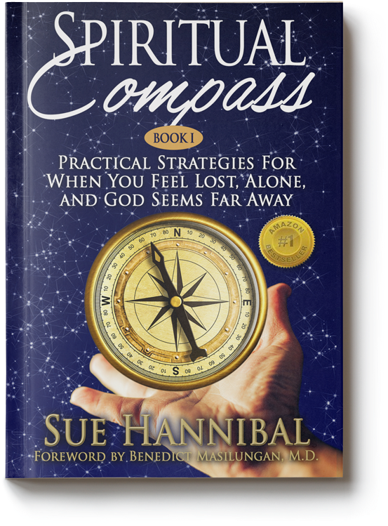 A Book Cover With A Compass