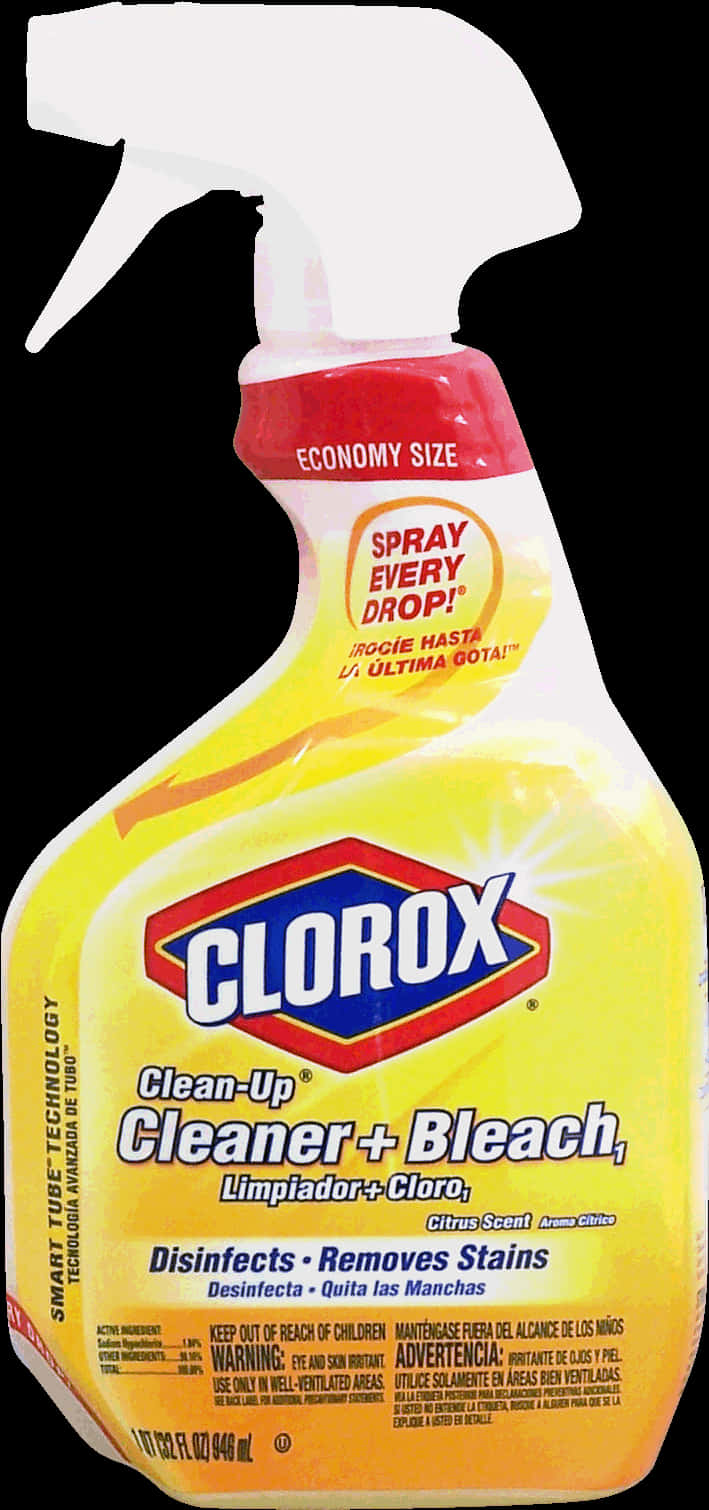 A Bottle Of Cleaning Product
