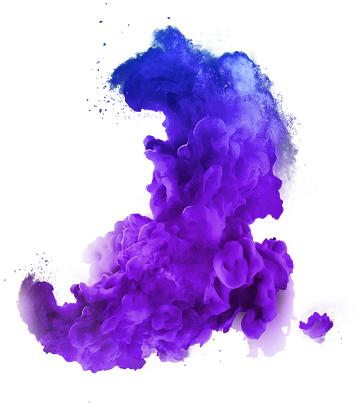 A Purple Smoke On A Black Background