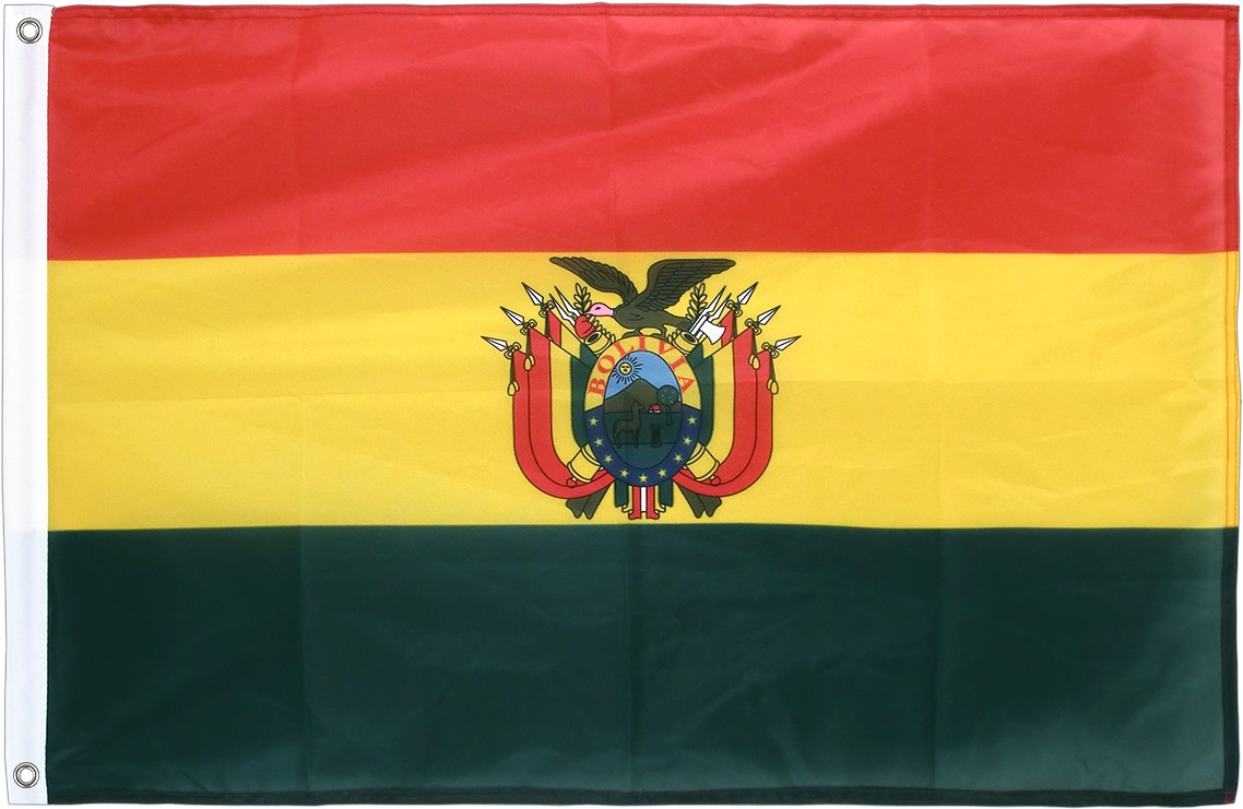 A Flag With A Red Yellow And Green Stripe