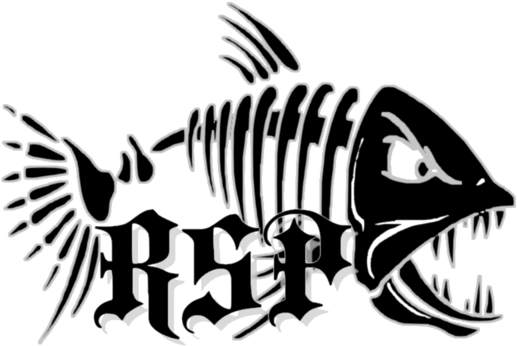 A Fish Skeleton With Text