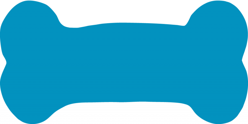 A Blue Rectangular Object With Black Outline