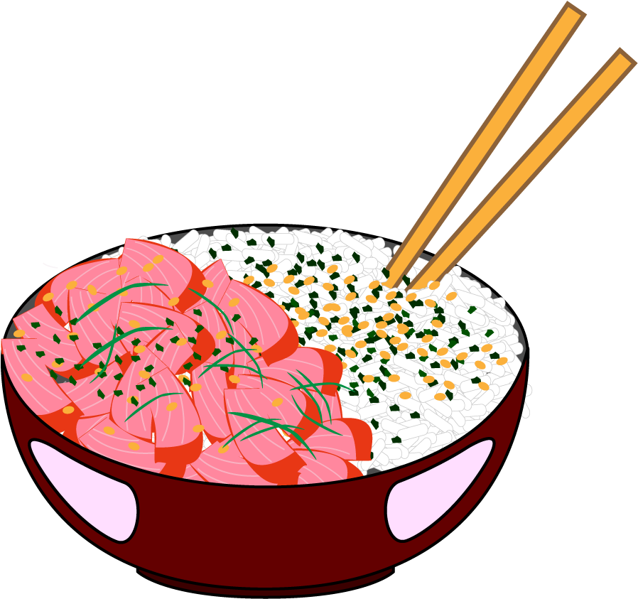 A Bowl Of Rice And Meat