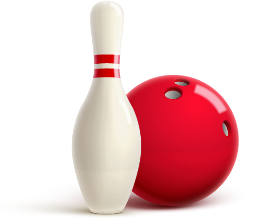 A Bowling Ball And Pin