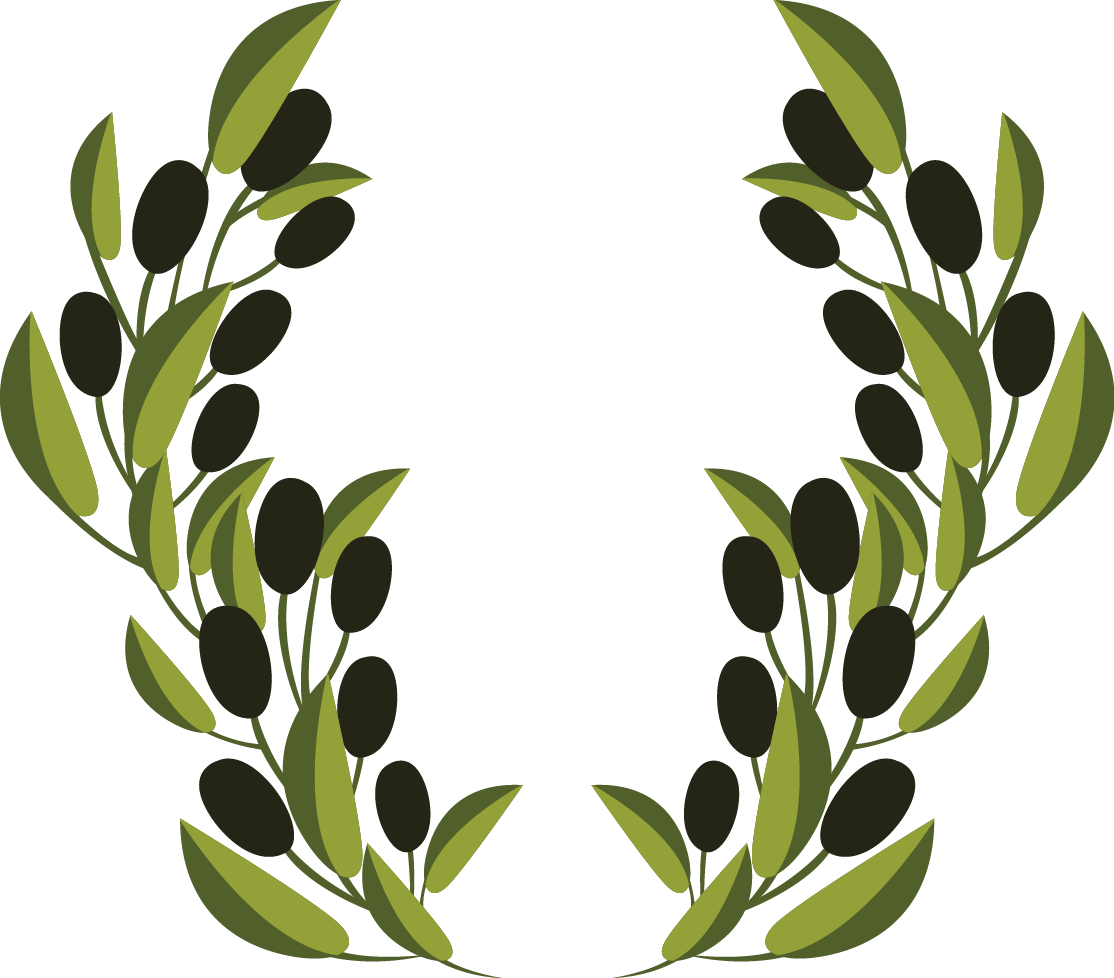 A Black And Green Leaves And Black Berries