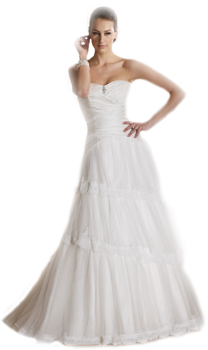 A Woman In A White Dress
