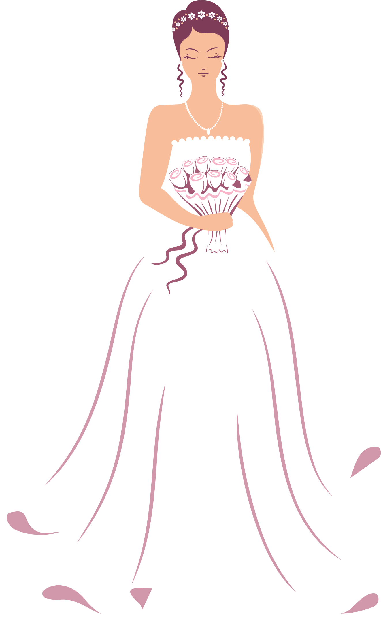 A Woman In A Wedding Dress