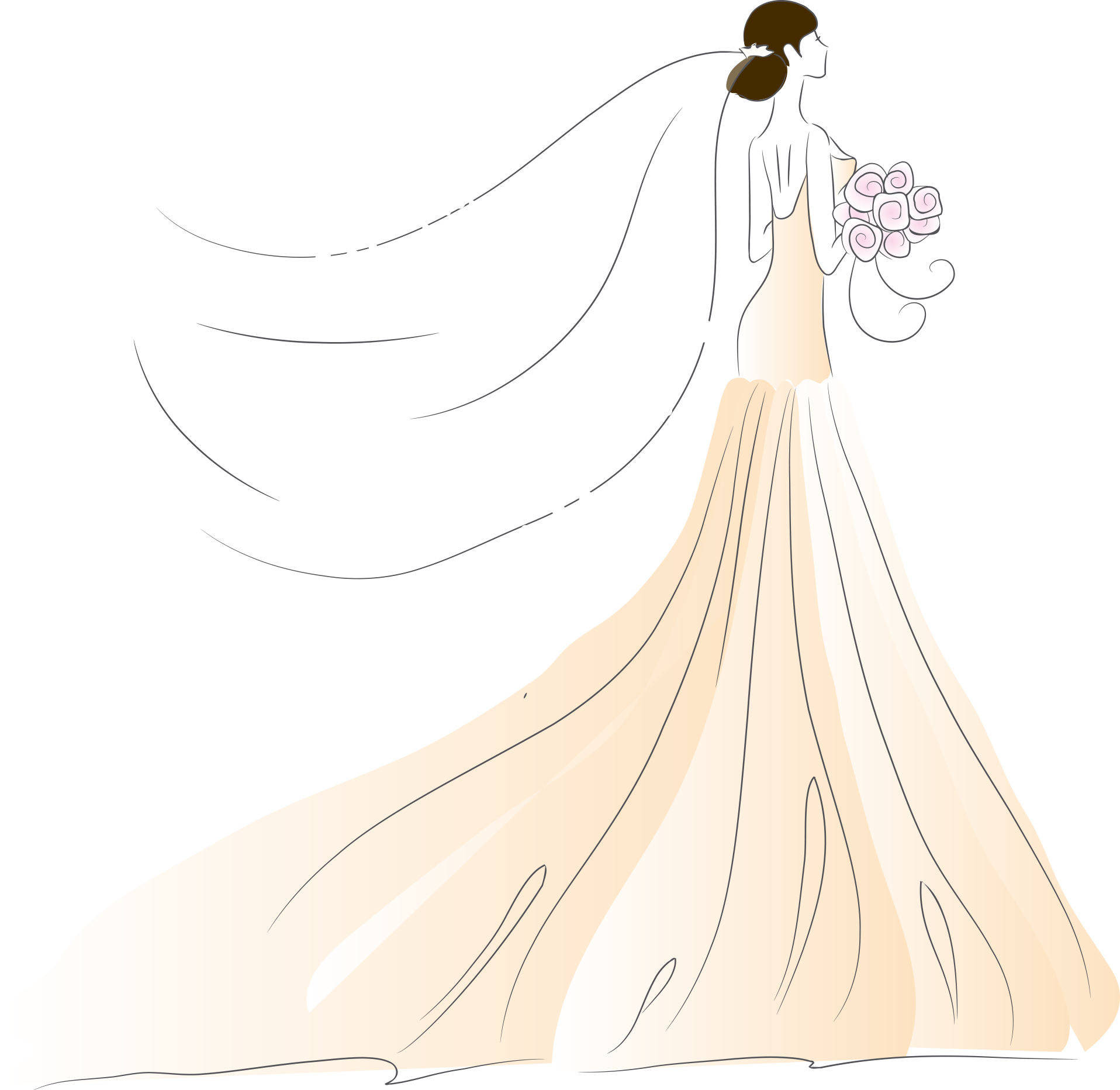 A Woman In A Wedding Dress