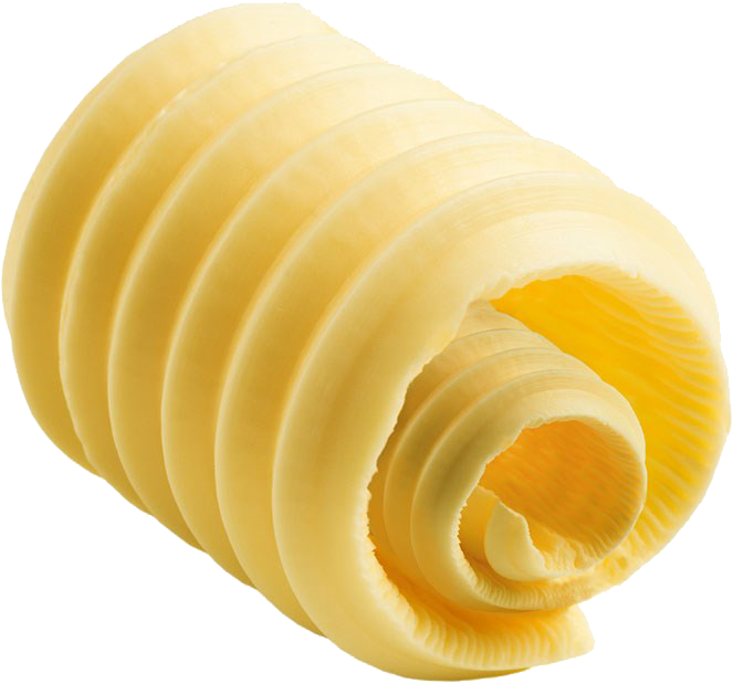A Close Up Of A Yellow Curl