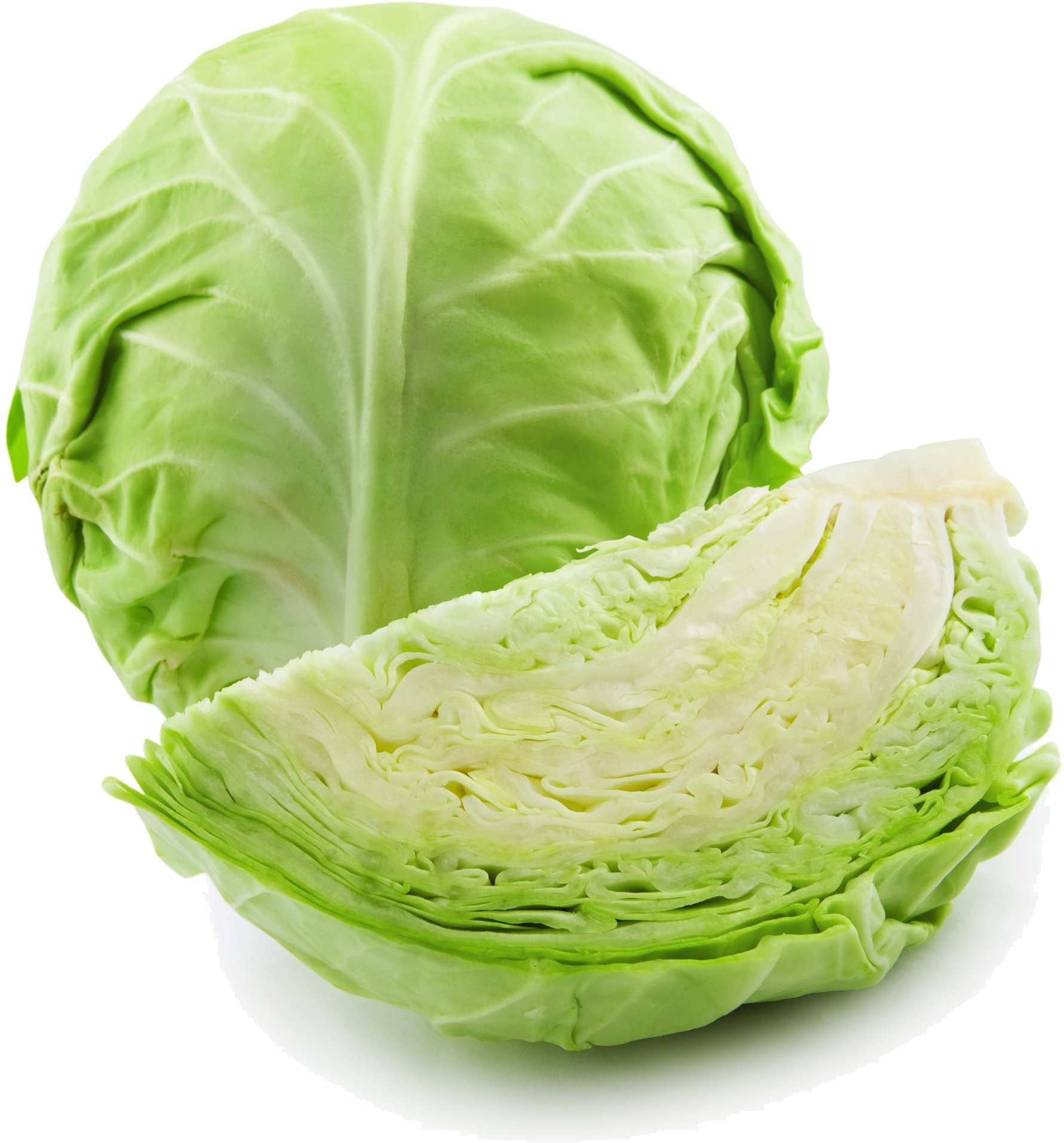 A Head Of Cabbage And A Half Of It