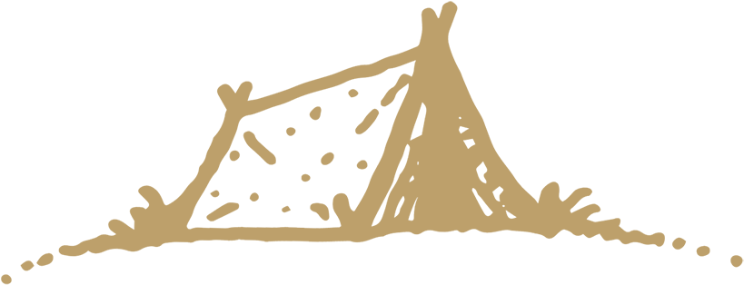 A Drawing Of A Tent
