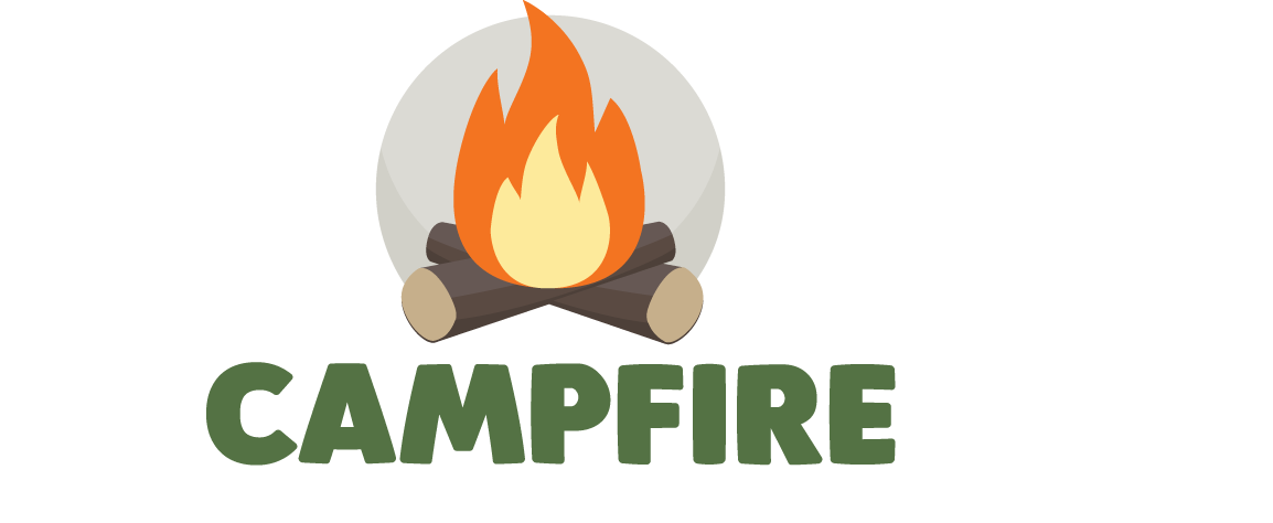 A Logo Of A Campfire