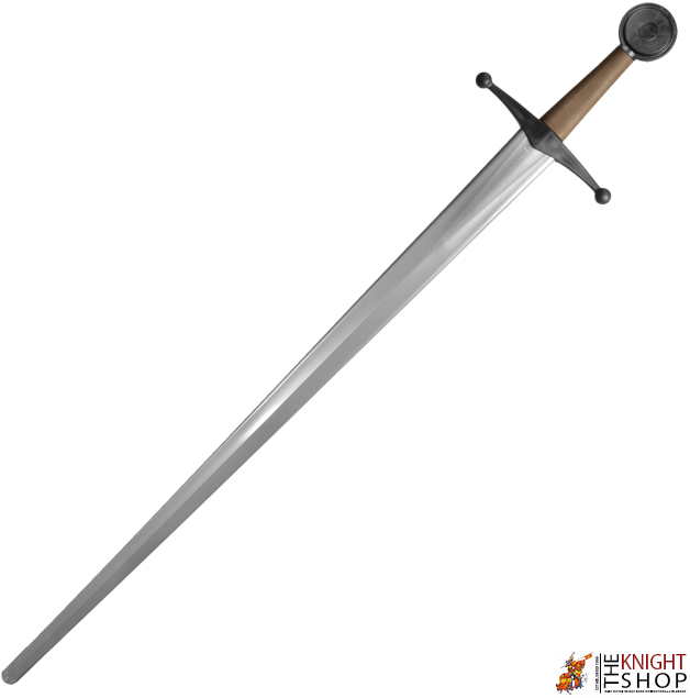 A Sword With A Wooden Handle