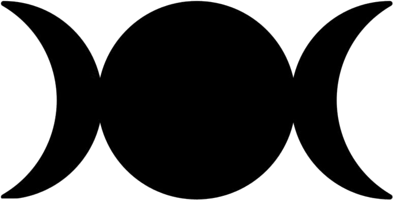 A Black Circle With White Lines