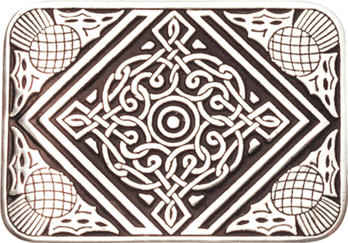 A Black And White Tile With A Pattern