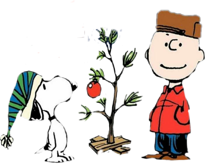 A Cartoon Of A Man And A Dog Looking At A Plant