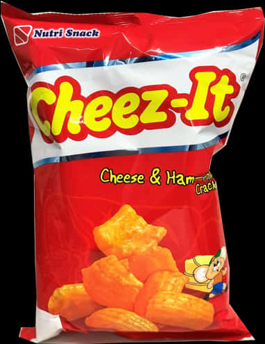 A Bag Of Cheez-it Cheese Snacks